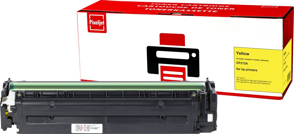 HP 131A (CF212A) toner |Geel| - Pixeljet